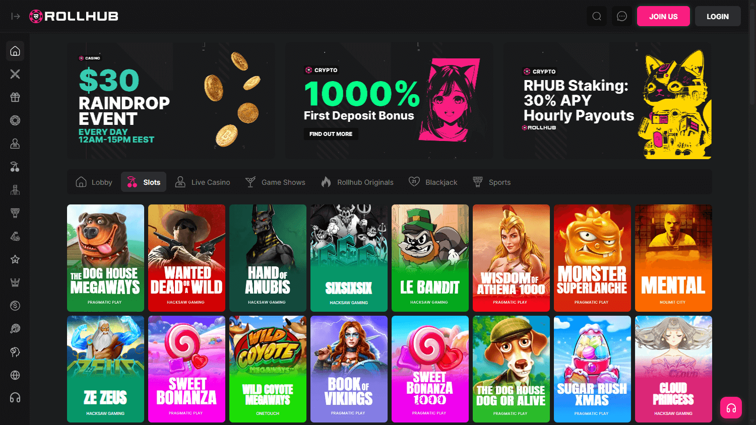 Rollhub_Casino_game_gallery_desktop