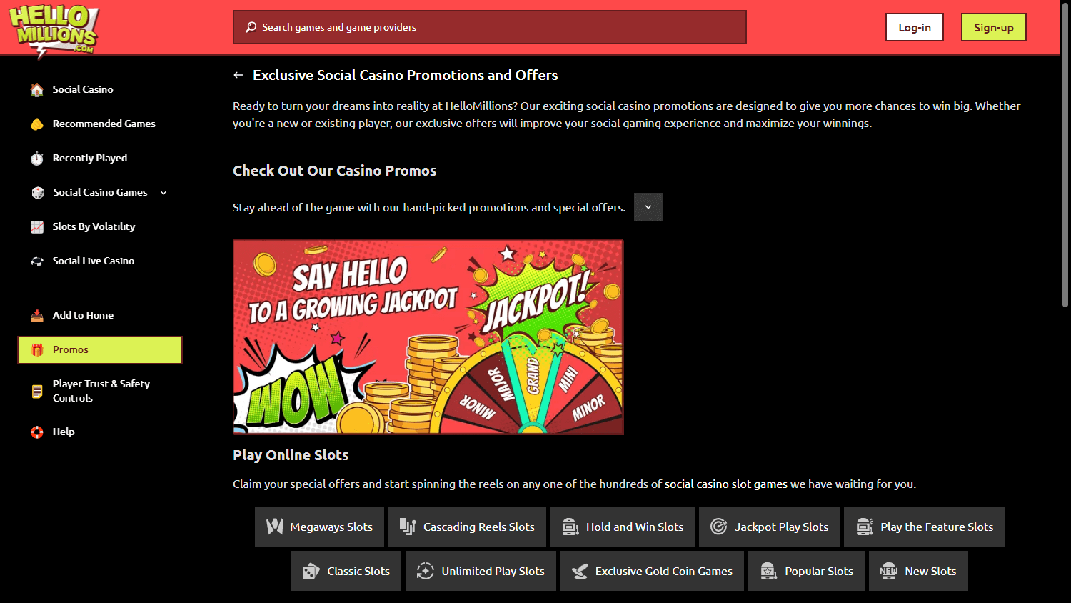 Hello_Millions_Casino_promotions_desktop
