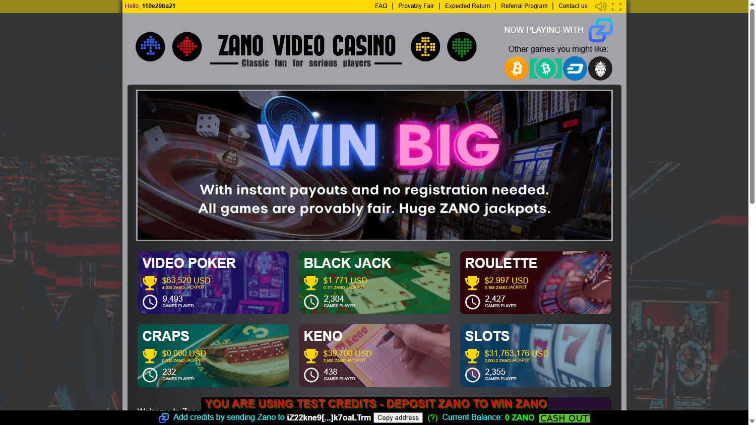 Zano_Video_Casino_homepage_desktop