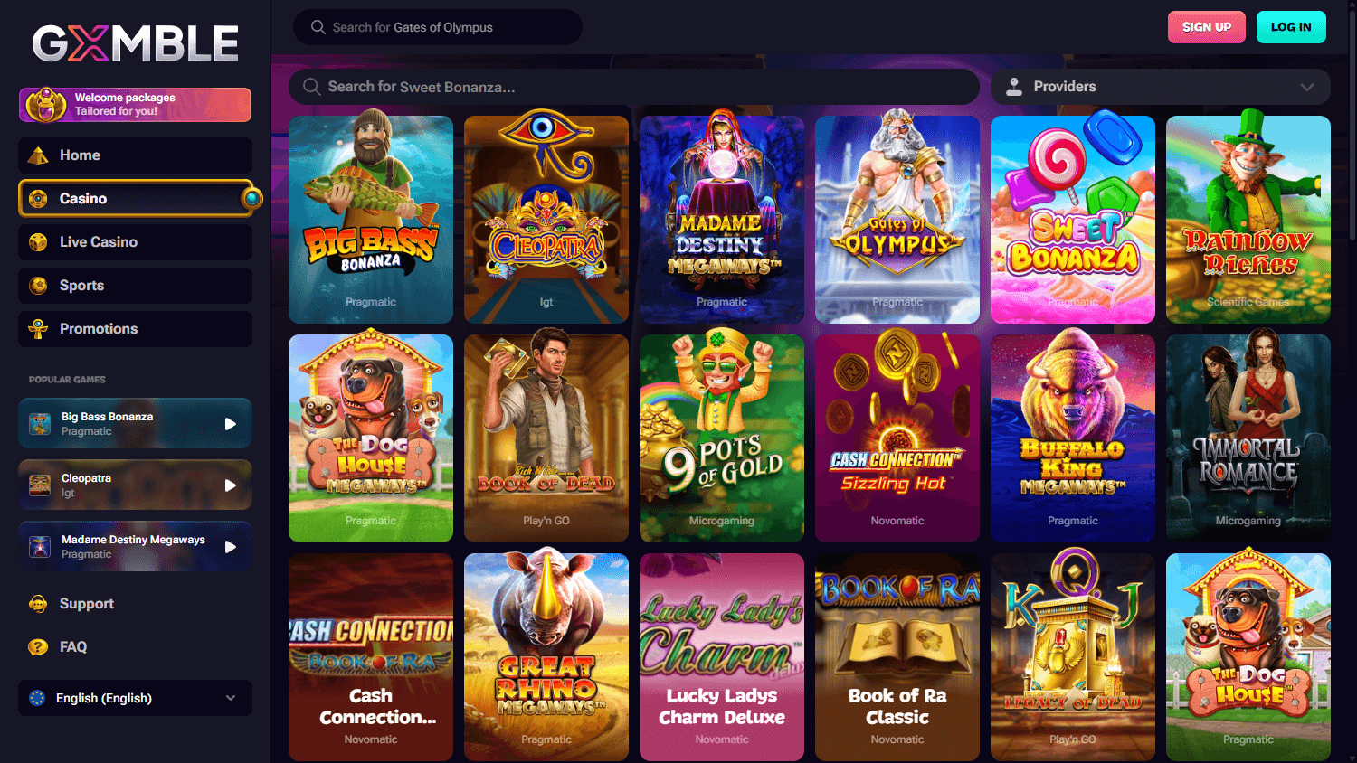 gxmble Bonusangebot nach Anmeldung – gxmble Login für Spieler aus Deutschland