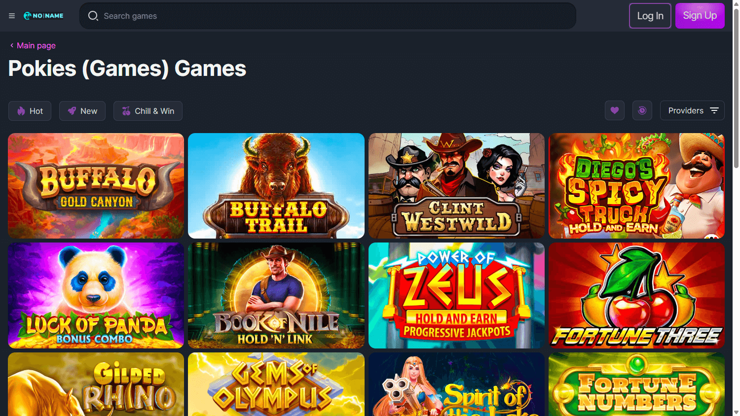 No_Name_Casino_game_gallery_desktop