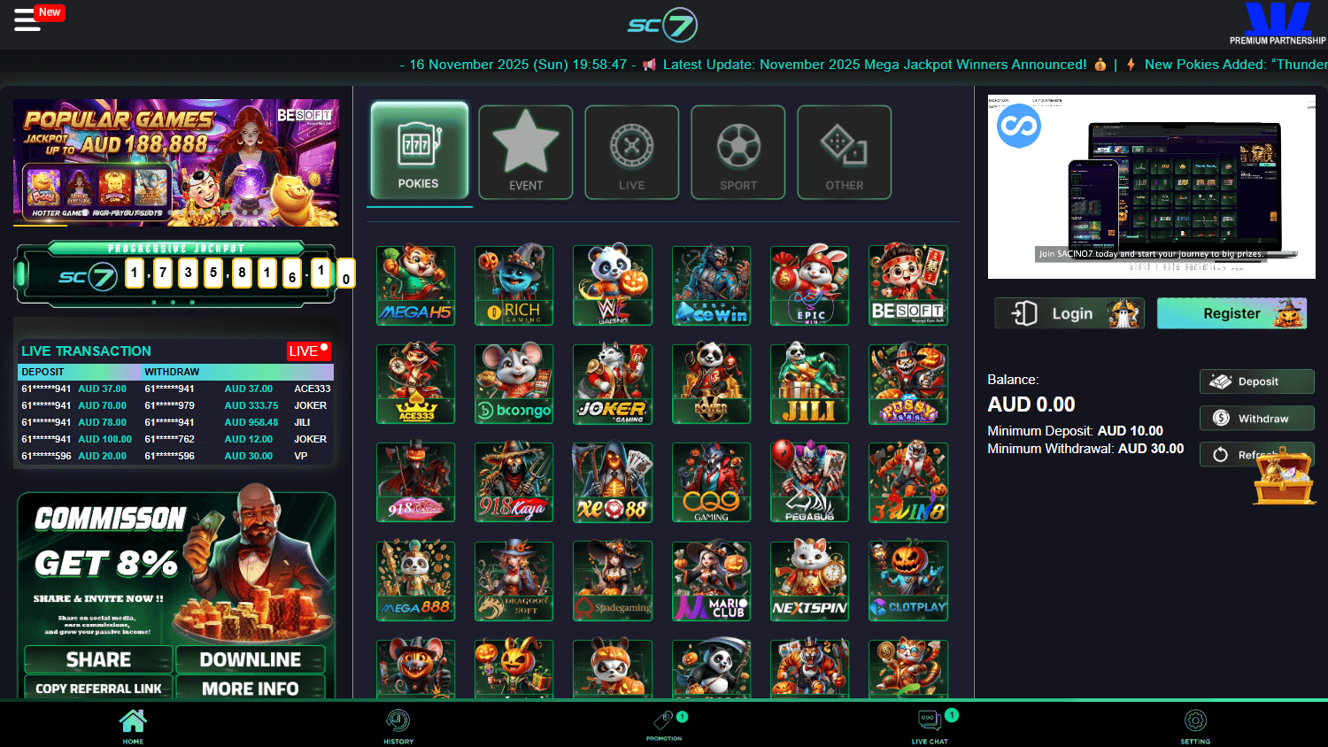 SC7_Casino_homepage_desktop