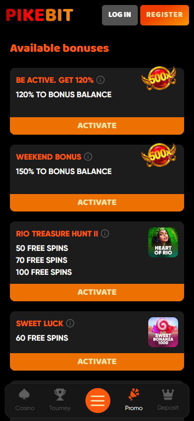 Pikebit_Casino_promotions_mobile