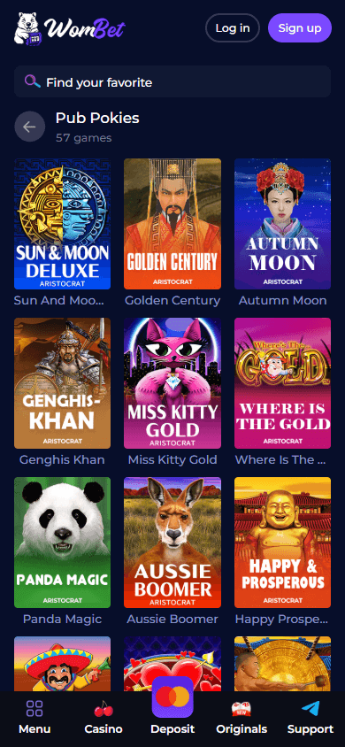 WomBet.gg_Casino_game_gallery_mobile