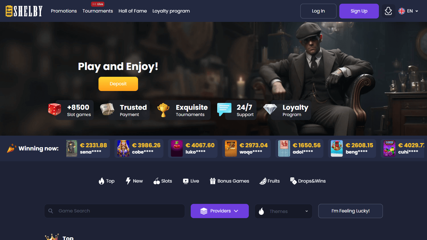 Betshelby_Casino_homepage_desktop