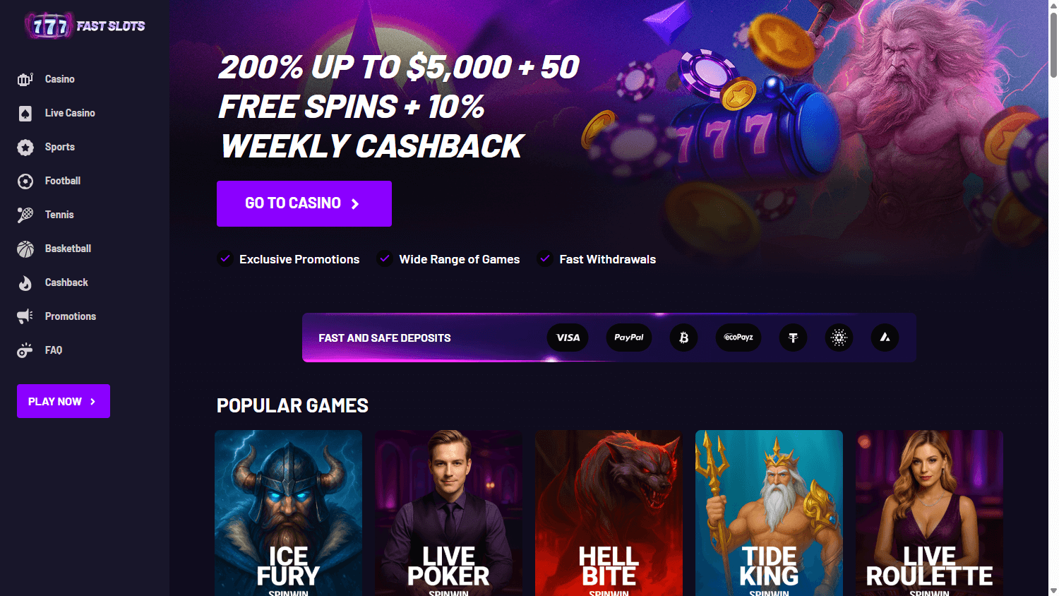 top Brutal Casino tours gratuits bannière en France