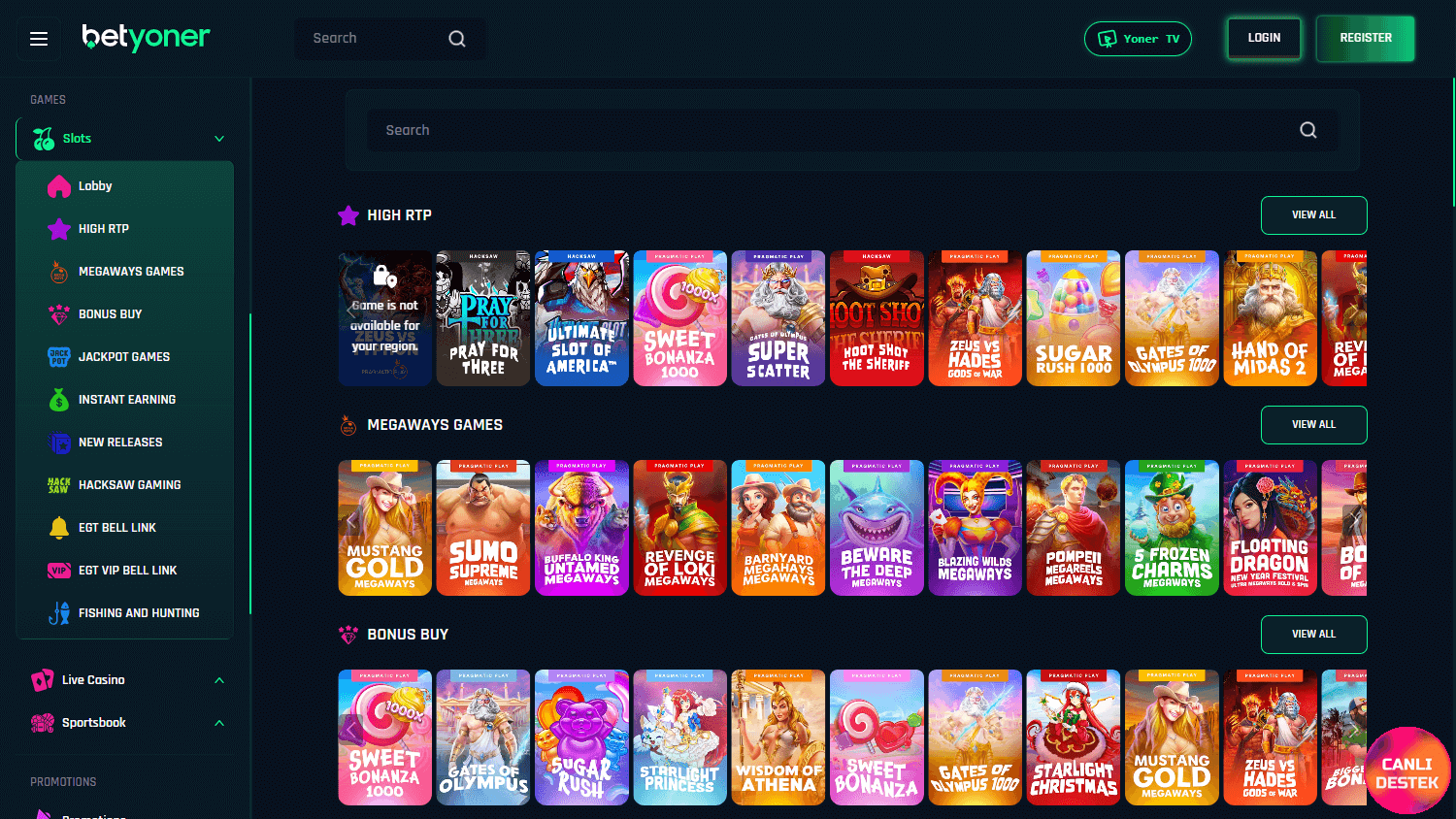 Betyoner_Casino_game_gallery_desktop