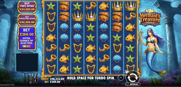 Mermaid’s Treasure Trove Demo Play Free Slot Game