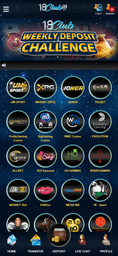 18club_casino_homepage_mobile