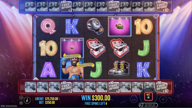 Big Bass Boxing Bonus Round Demo Play Free Slot Game
