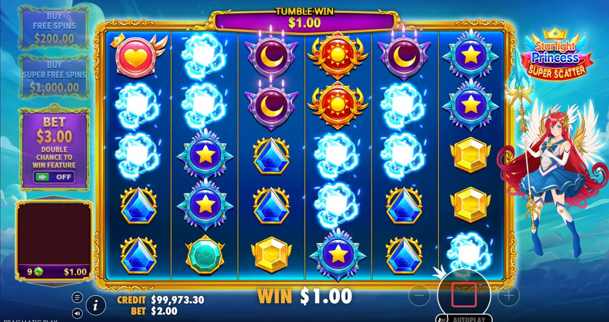 Starlight Princess Super Scatter Demo Play Free Slot Game