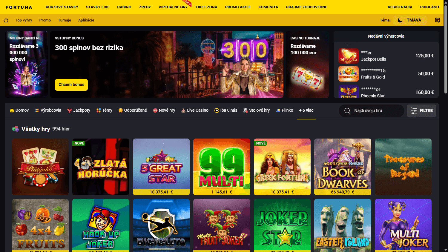 Fortuna casino login