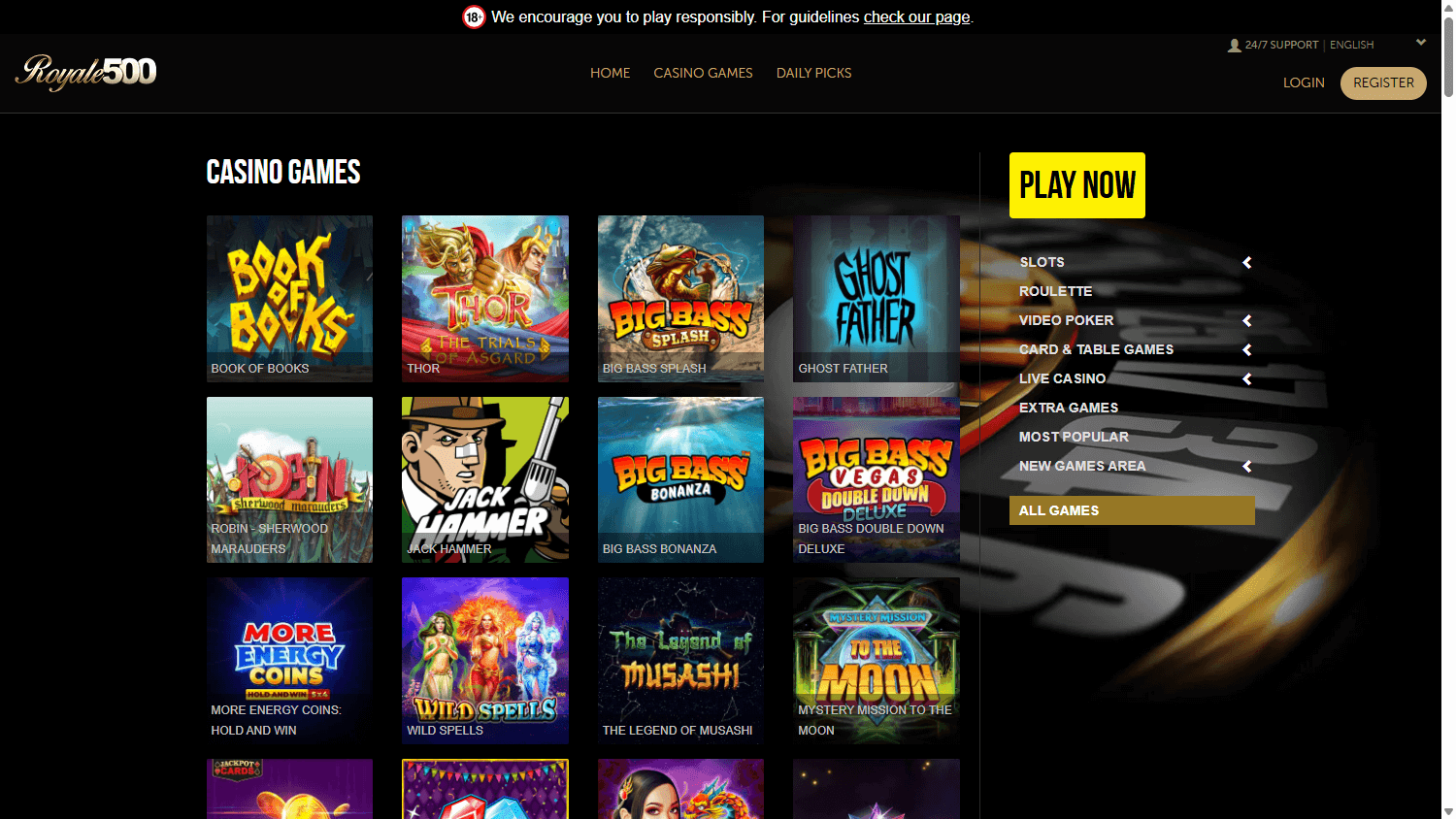 Royale500_Casino_UK_game_gallery_desktop