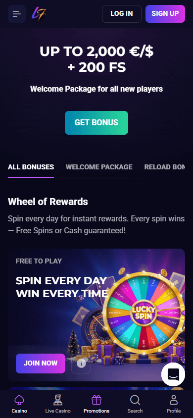 Lucky7even_Casino_promotions_mobile