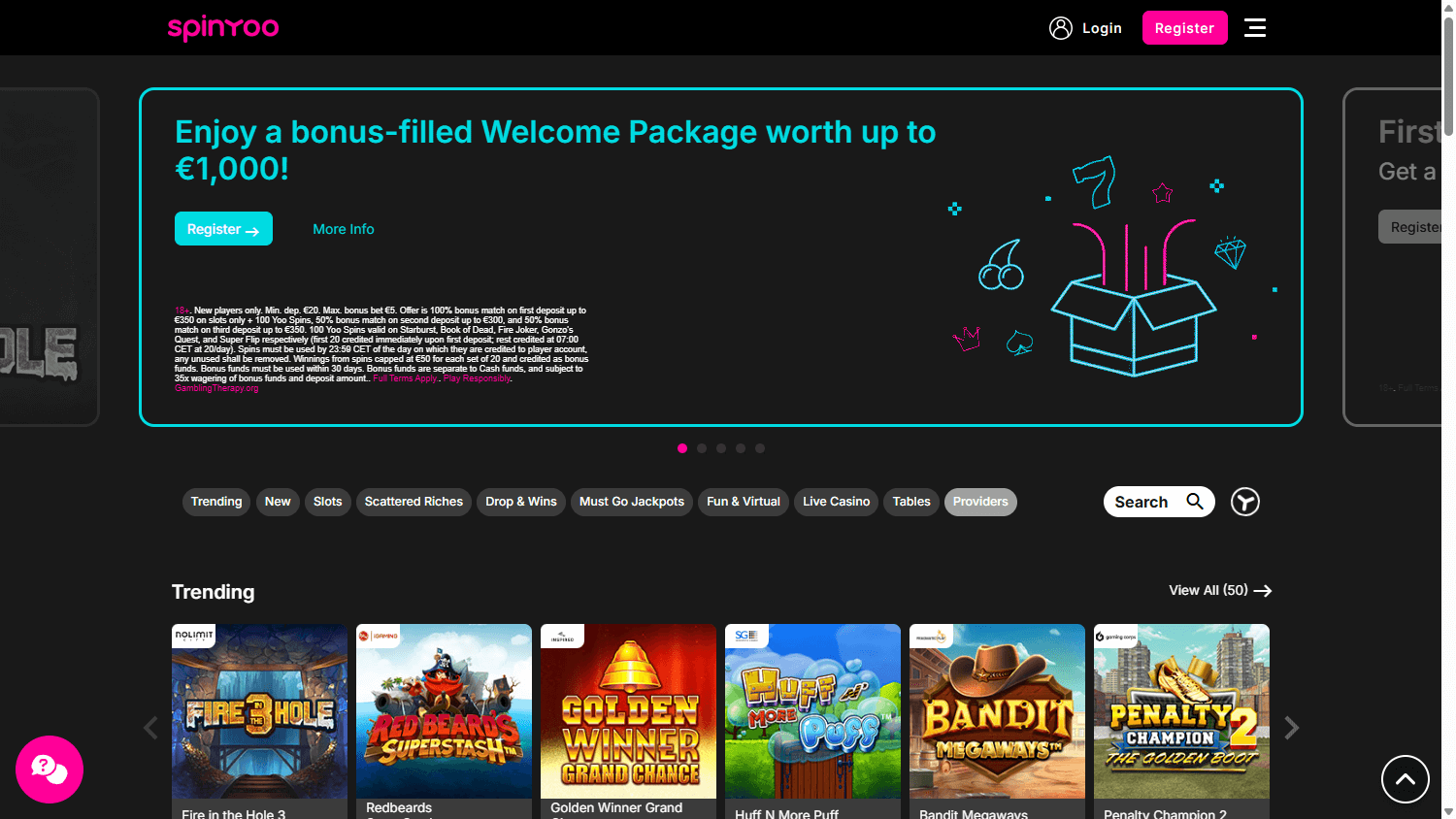 SpinYoo_Casino_homepage_desktop