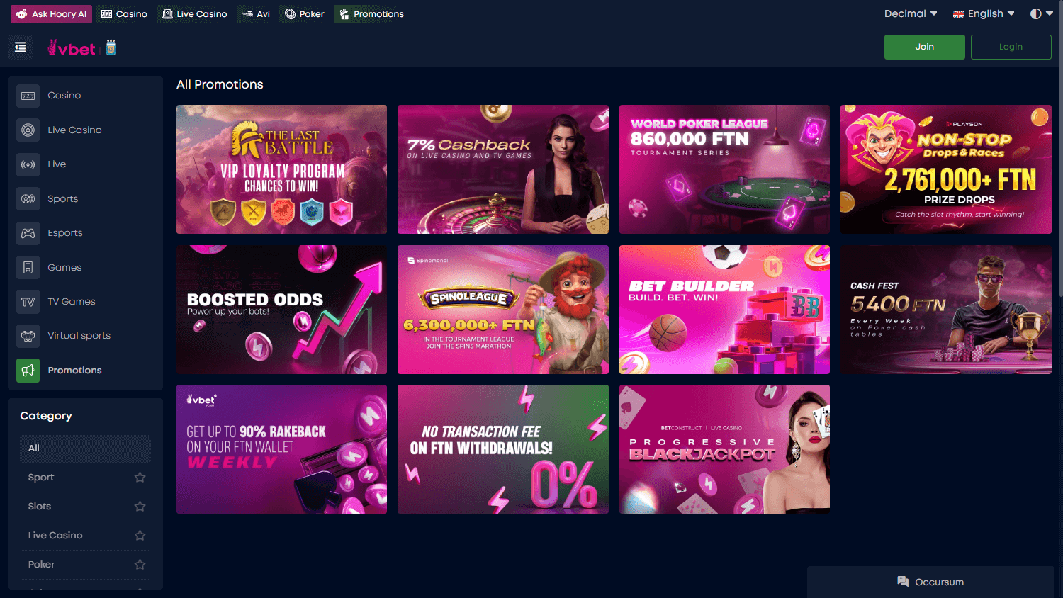 Vbetcrypto_Casino_promotions_desktop