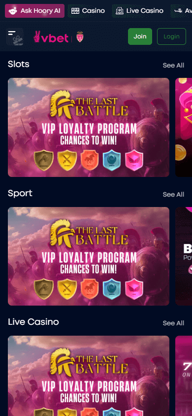 Vbetcrypto_Casino_promotions_mobile