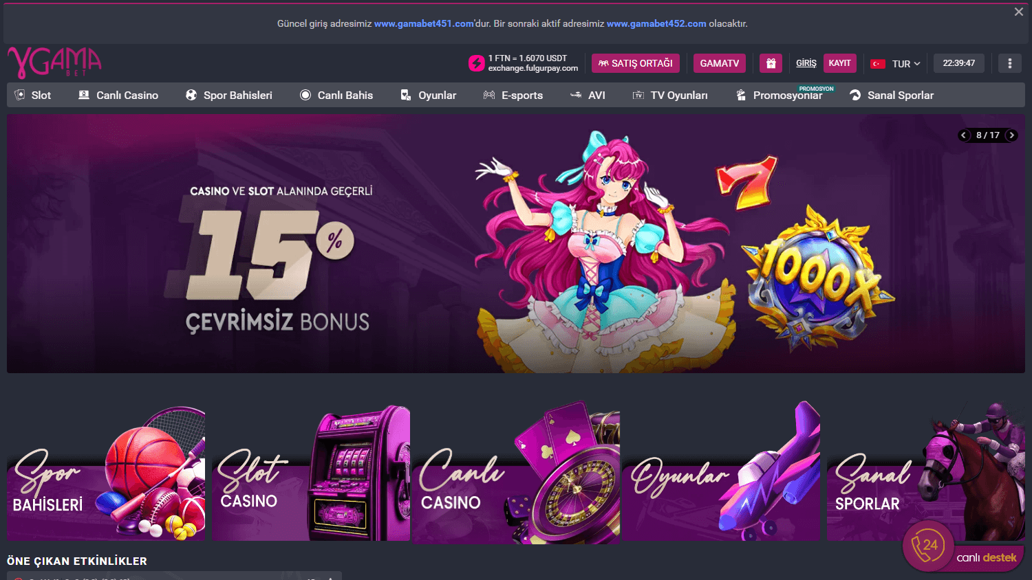 gamabet_casino_homepage_desktop