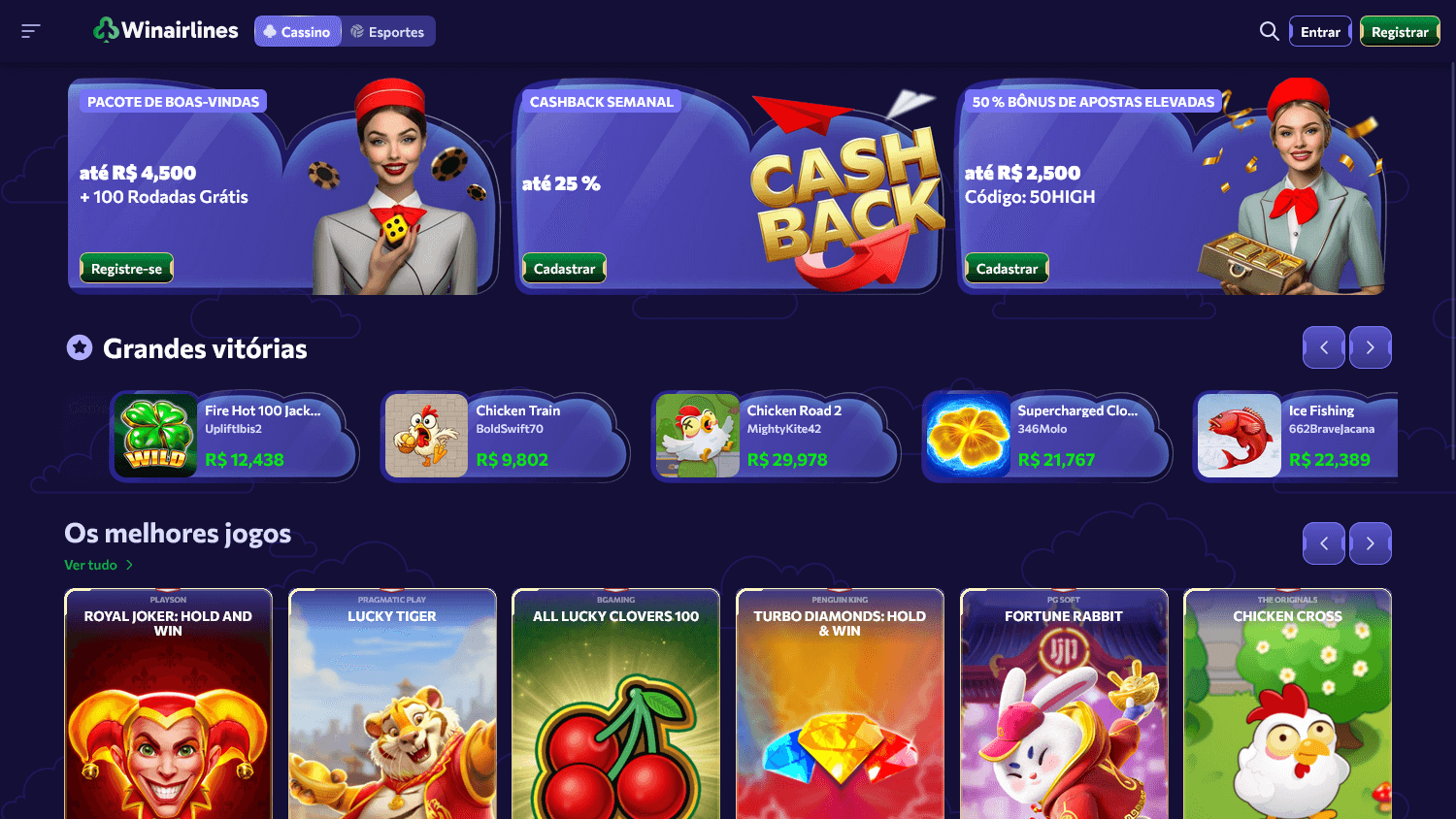 leader Win Airlines Casino casino en direct offre