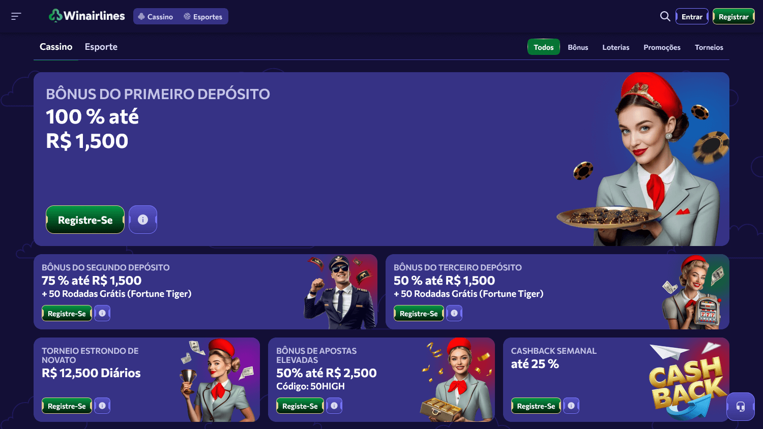 certifié Win Airlines Casino tours bonus bannière promotionnelle en Belgium
