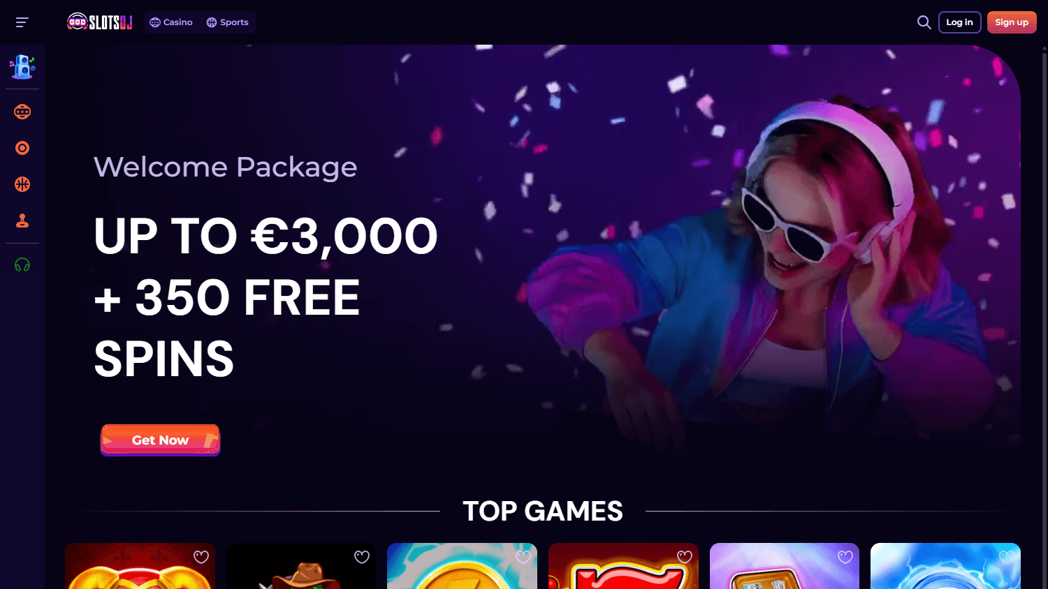 slotsdj_casino_homepage_desktop