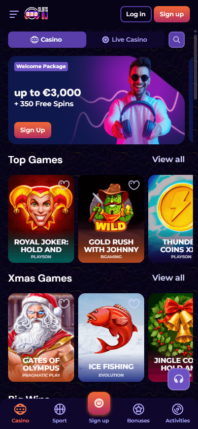 licensed Slotsdj Casino loyalty bonus advertisement