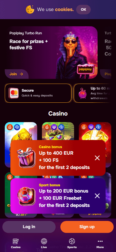 luckyhills_casino_homepage_mobile