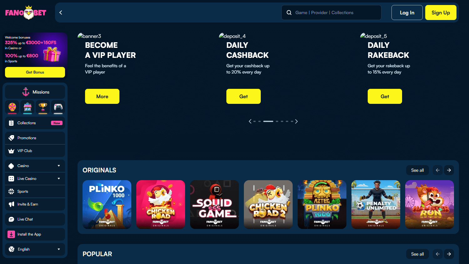 fanobet_casino_homepage_desktop