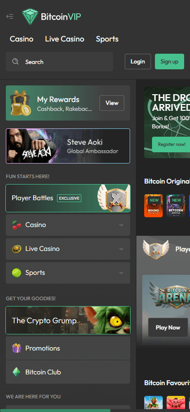 bitcoincasino.vip_homepage_mobile