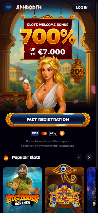 attrape tours bonus de Aphrodite Casino