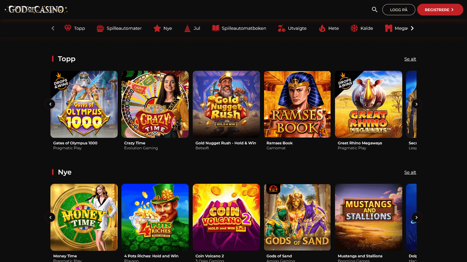 certified deposit bonus at God of Wins Casino