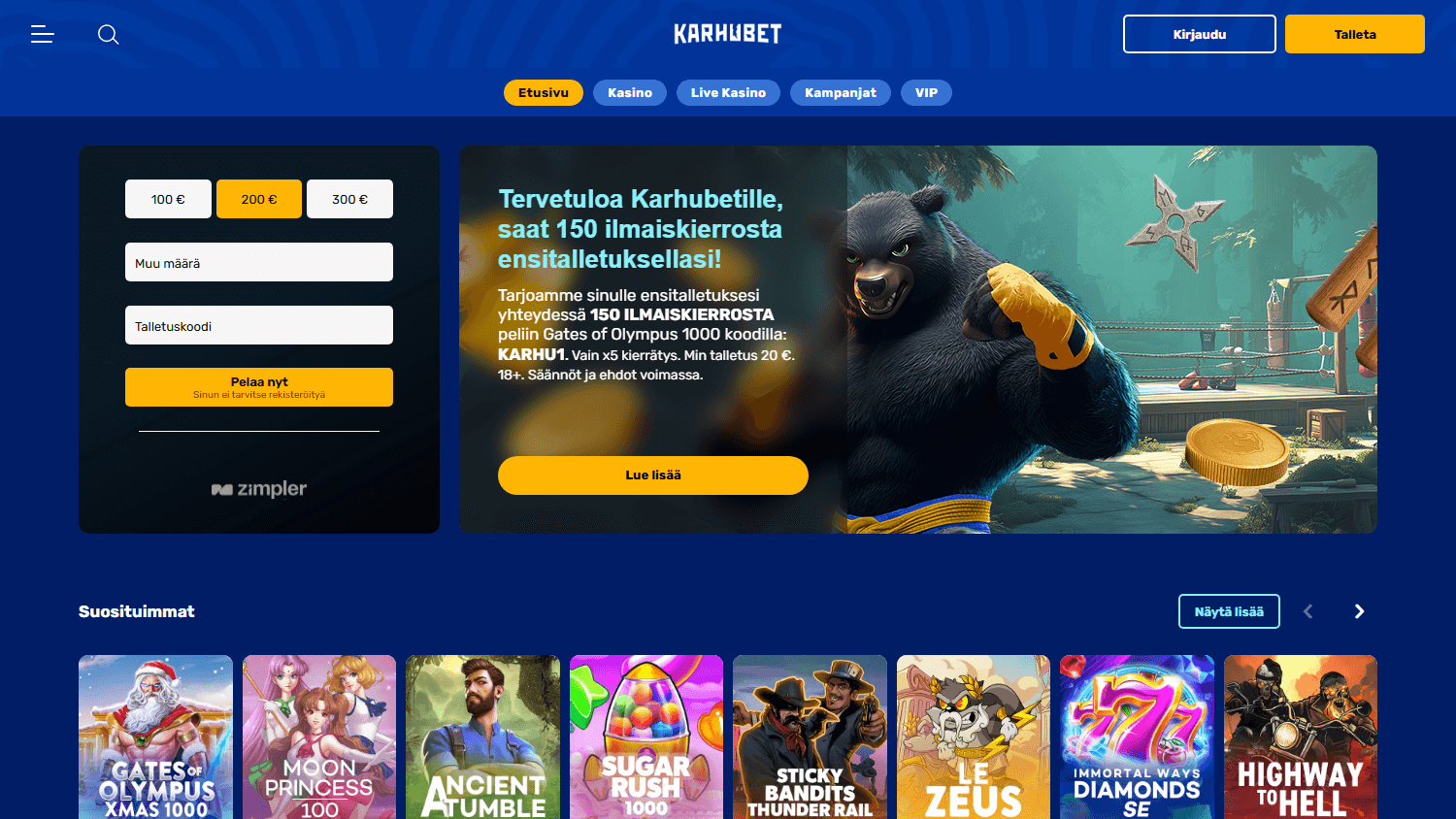 karhubet_casino_homepage_desktop