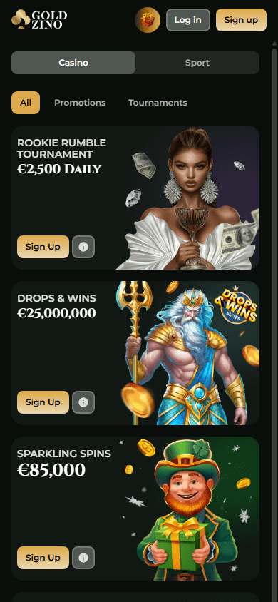 populaire Goldzino Casino casino argent réel promotion