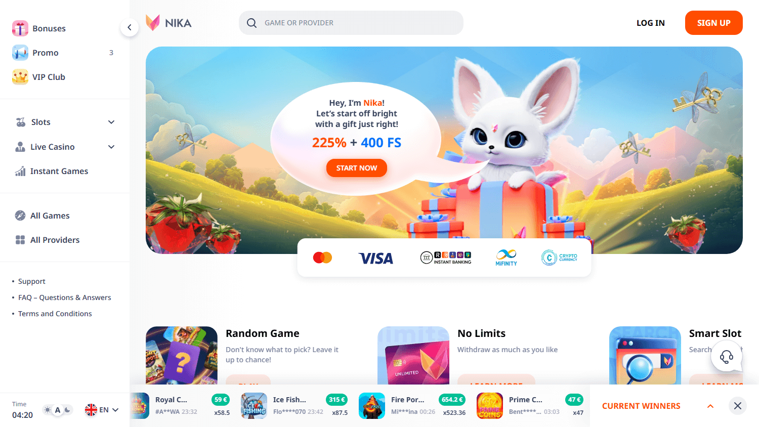 nika_casino_homepage_desktop