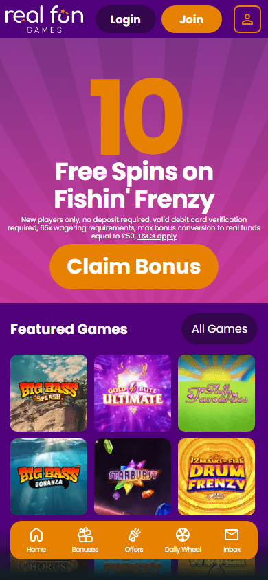 real_fun_games_casino_homepage_mobile