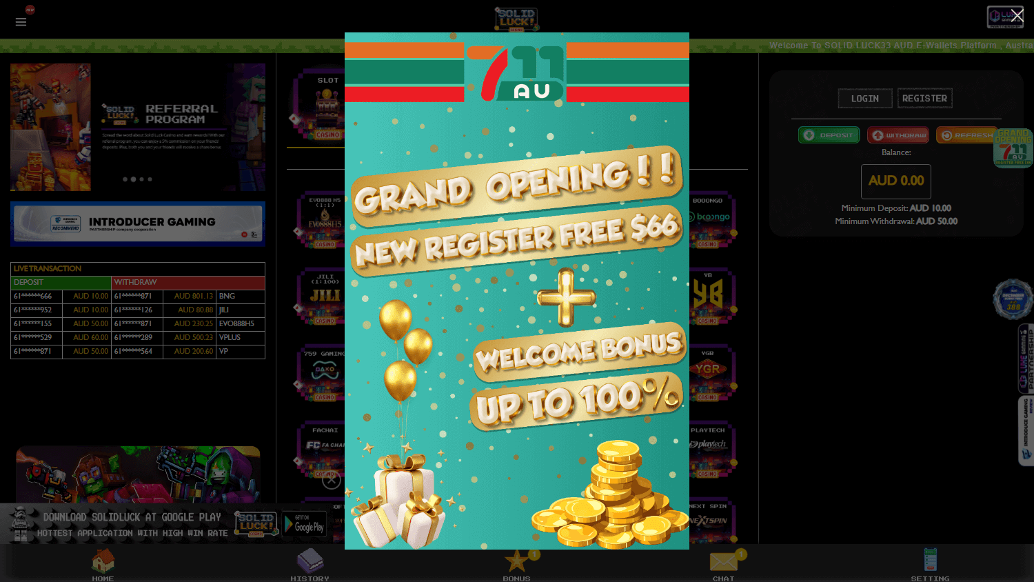 solidluck_casino_homepage_desktop