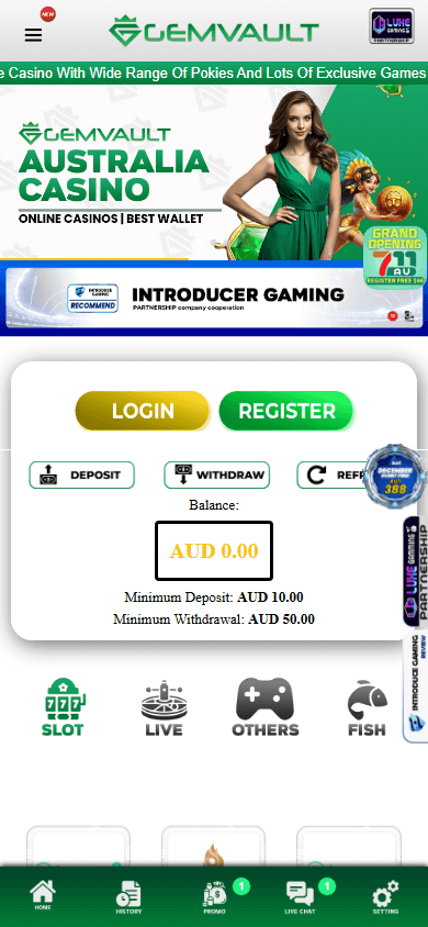 gemvault_casino_homepage_mobile