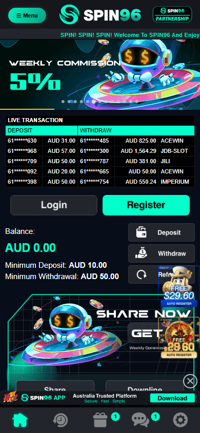 spin96_casino_homepage_mobile