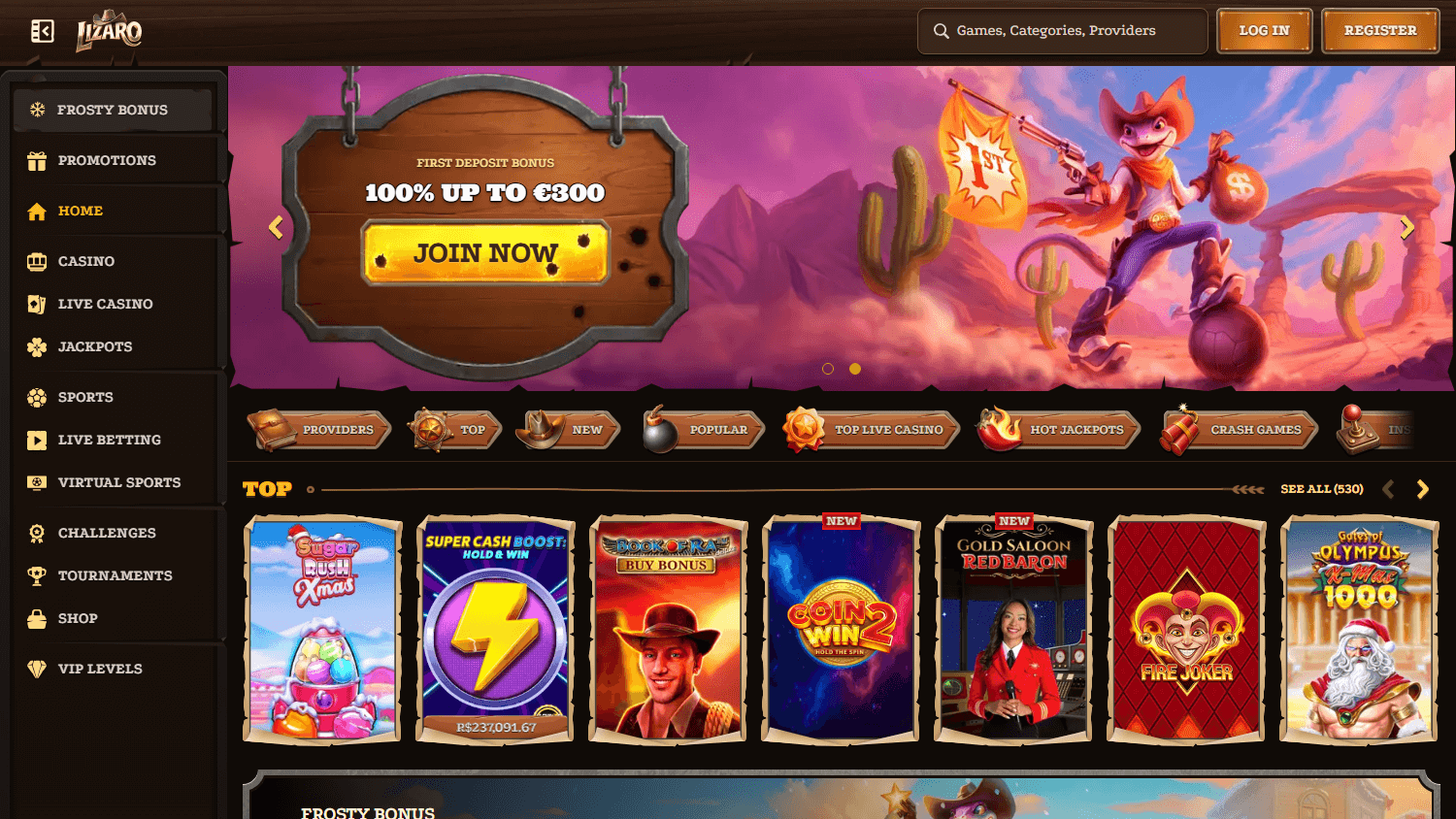 Lizarocasino1 Canada Games: A Review for Canadian Players