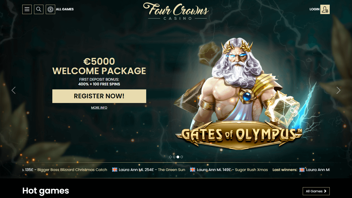 4Crowns Casino Review for UK Players