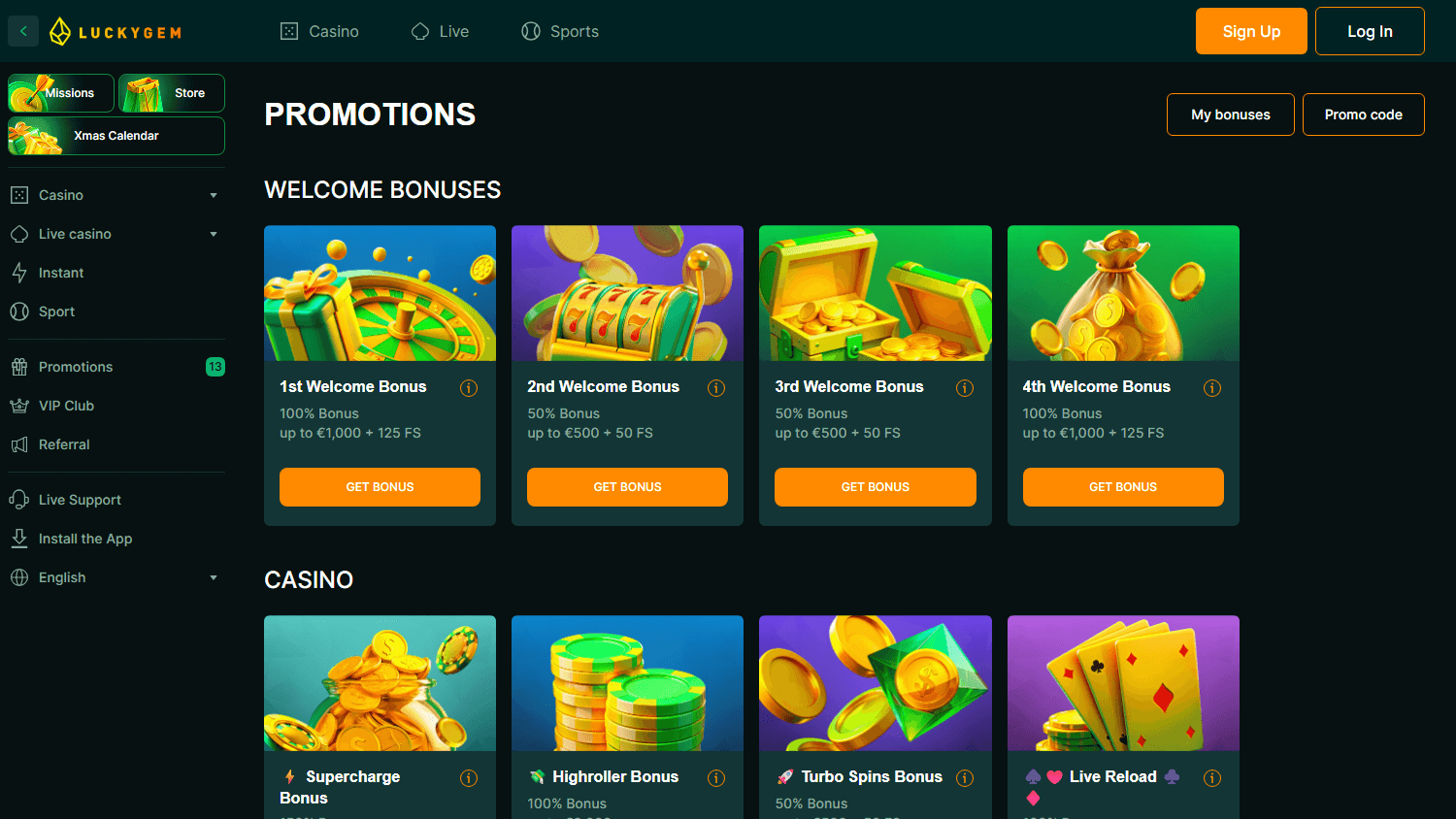 luckygem_casino_promotions_desktop