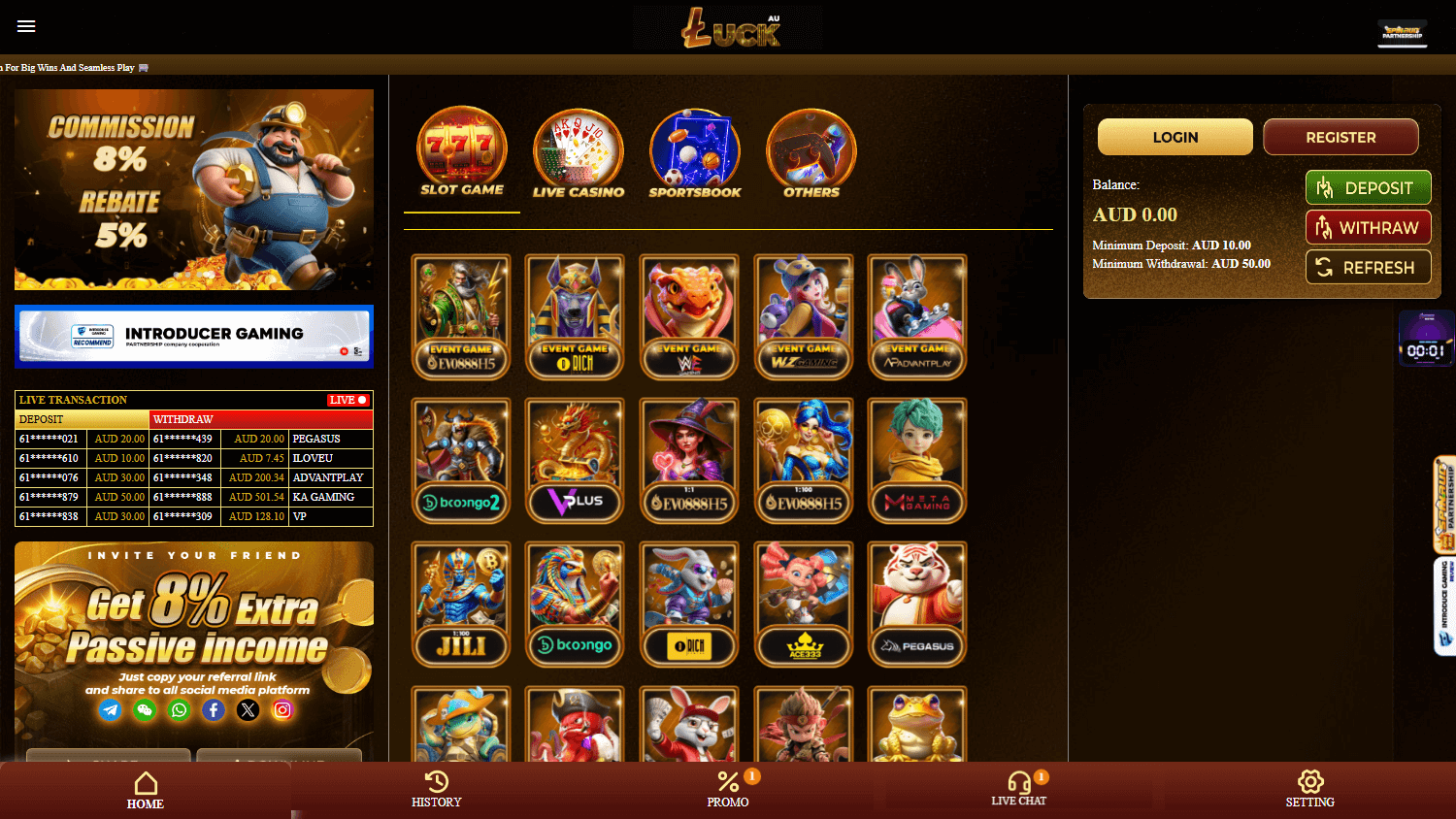 luckau_casino_homepage_desktop