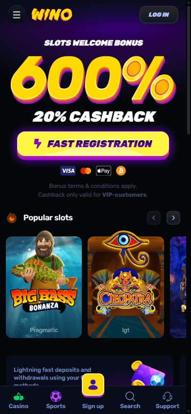 Recension av Wino Casino – En ny favorit för svenska spelare