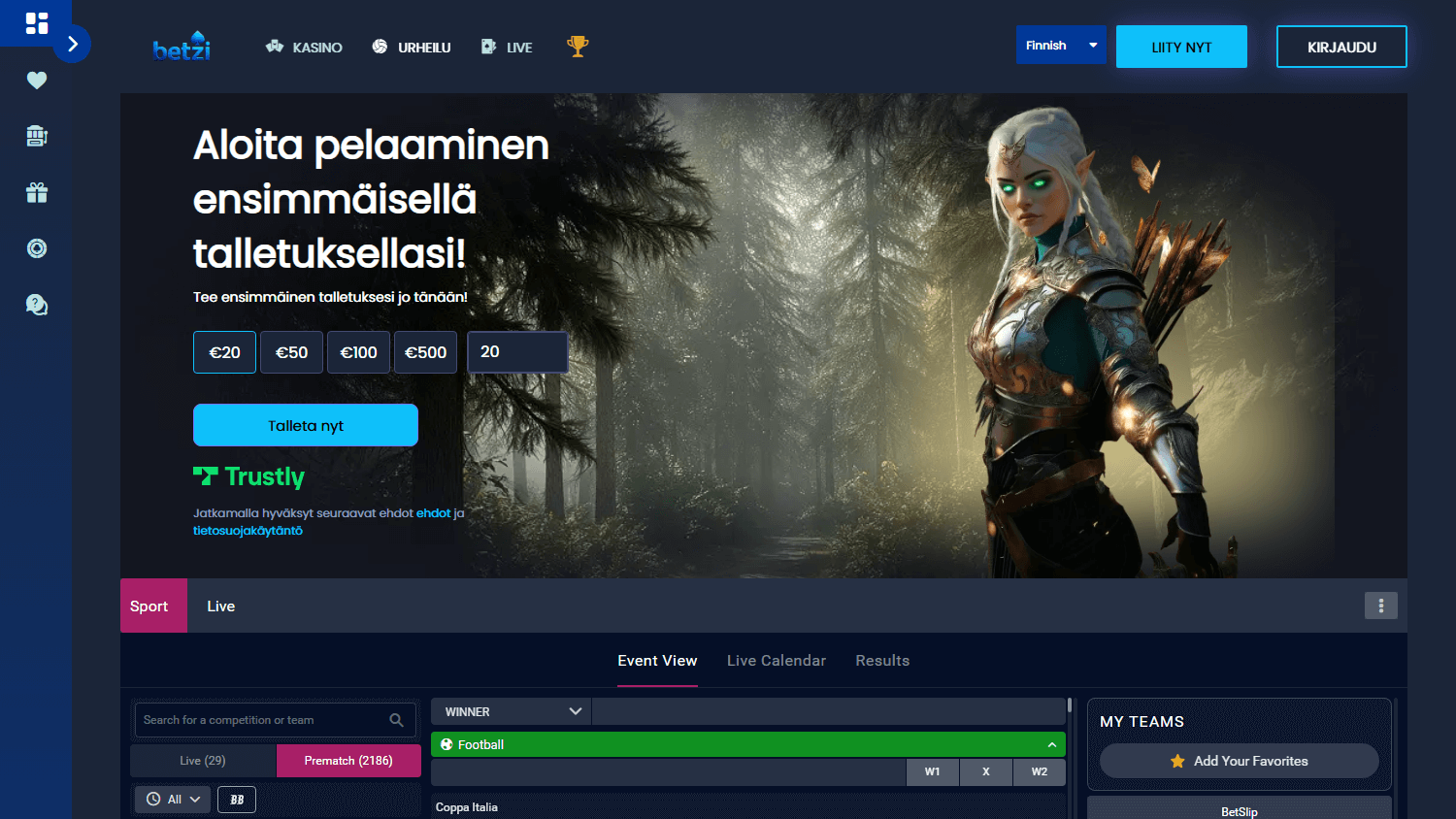 betzi_casino_homepage_desktop