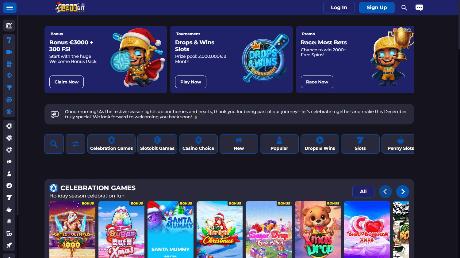 slotobit_casino_homepage_desktop