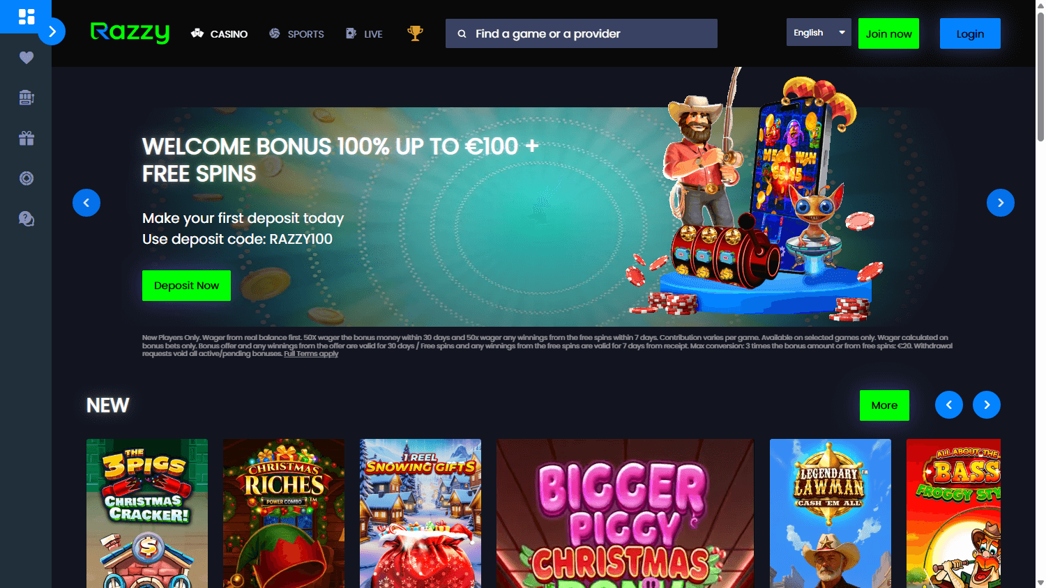 slotsnsports_casino_homepage_desktop