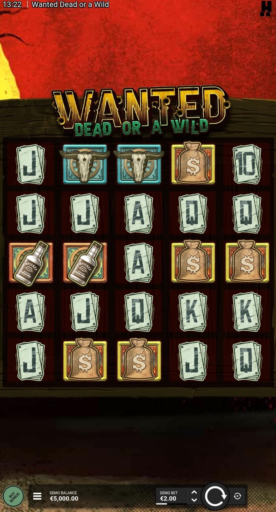 Wanted Dead or a Wild Demo Play Free Slot Game