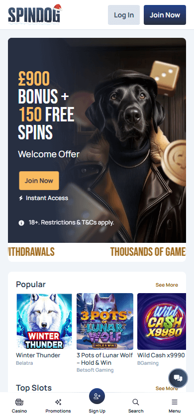 spindog_casino_homepage_mobile