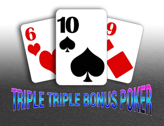 Triple Triple Bonus Poker