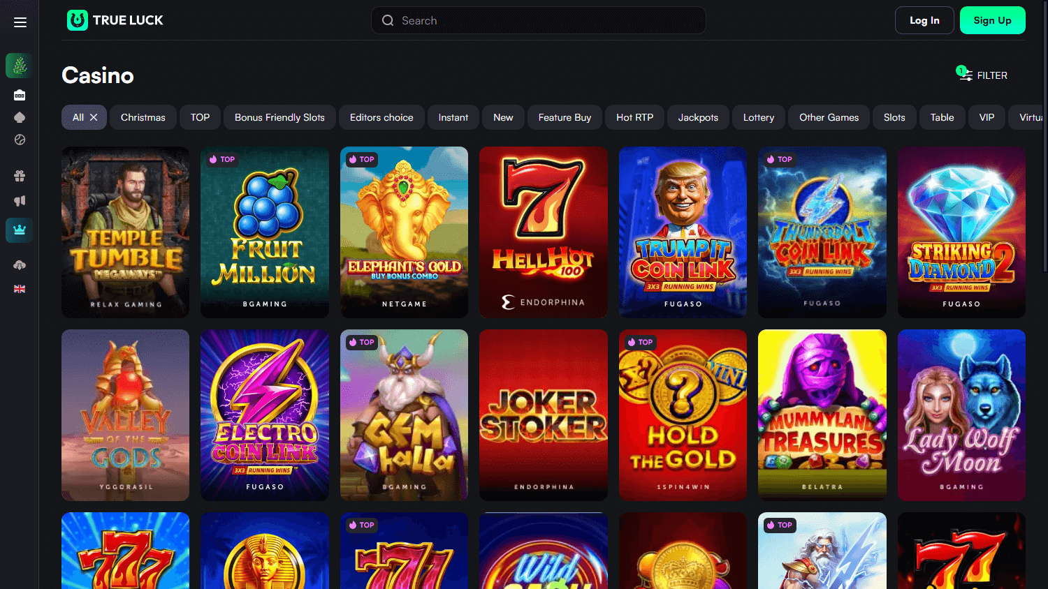 trueluck casino app